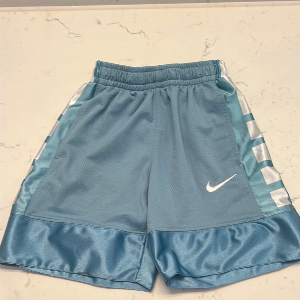 Nike Boys Dri-FIT Shorts Athletic Blue Size XSmall